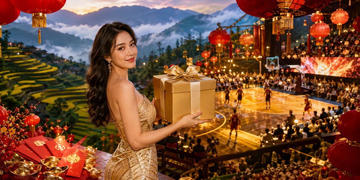 Không khí lễ hội tại Sa Pa với người dùng theo dõi kết quả cá cược trên điện thoại